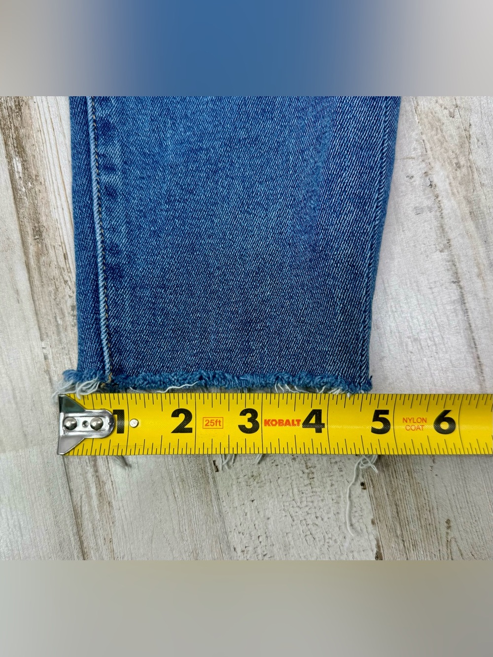 Good American Womens 8/29 (28x28) Jeans Crop High Rise Skinny Denim - Picture 8 of 12